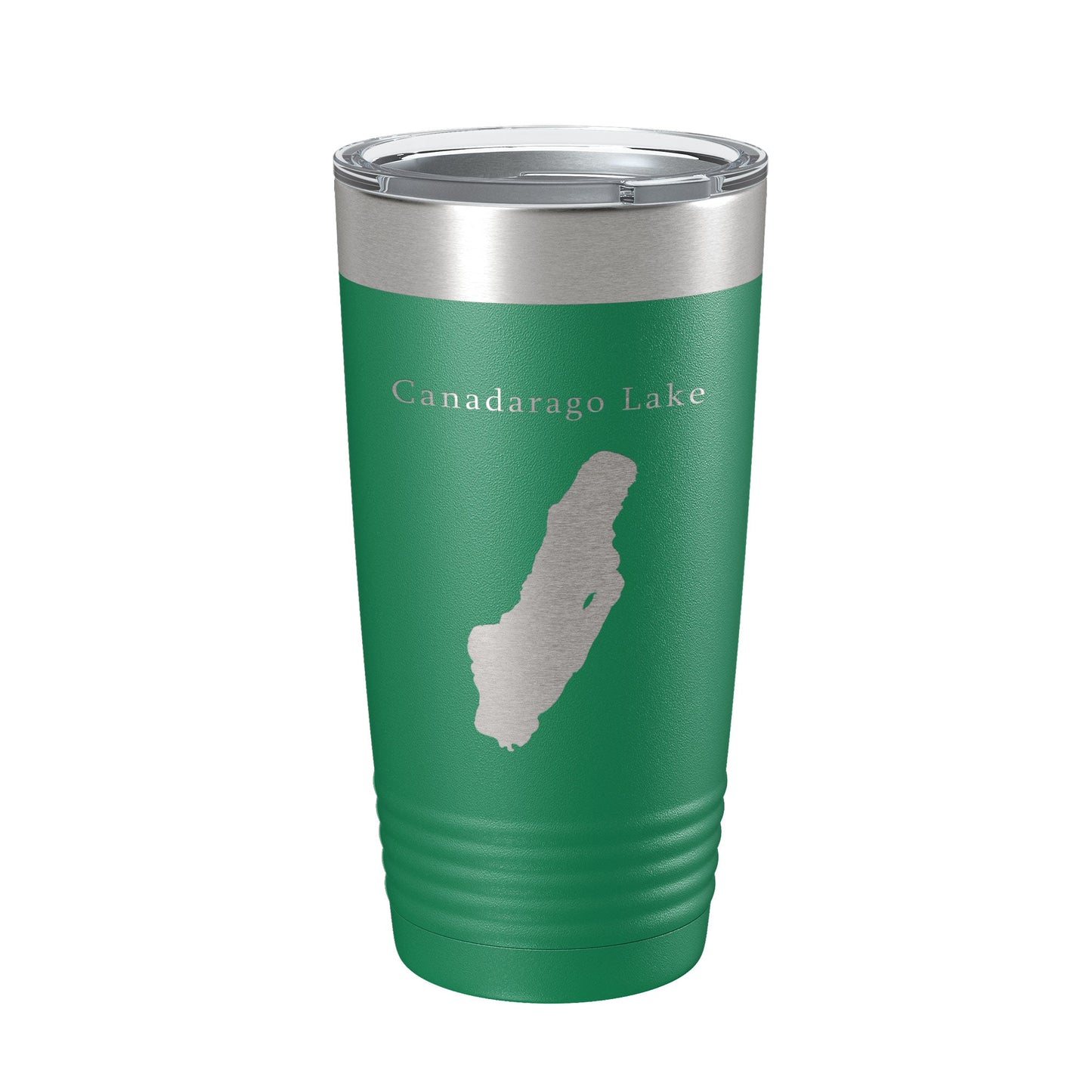 Canadarago Lake Map Tumbler Travel Mug Insulated Laser Engraved Coffee Cup New York 20 oz-9