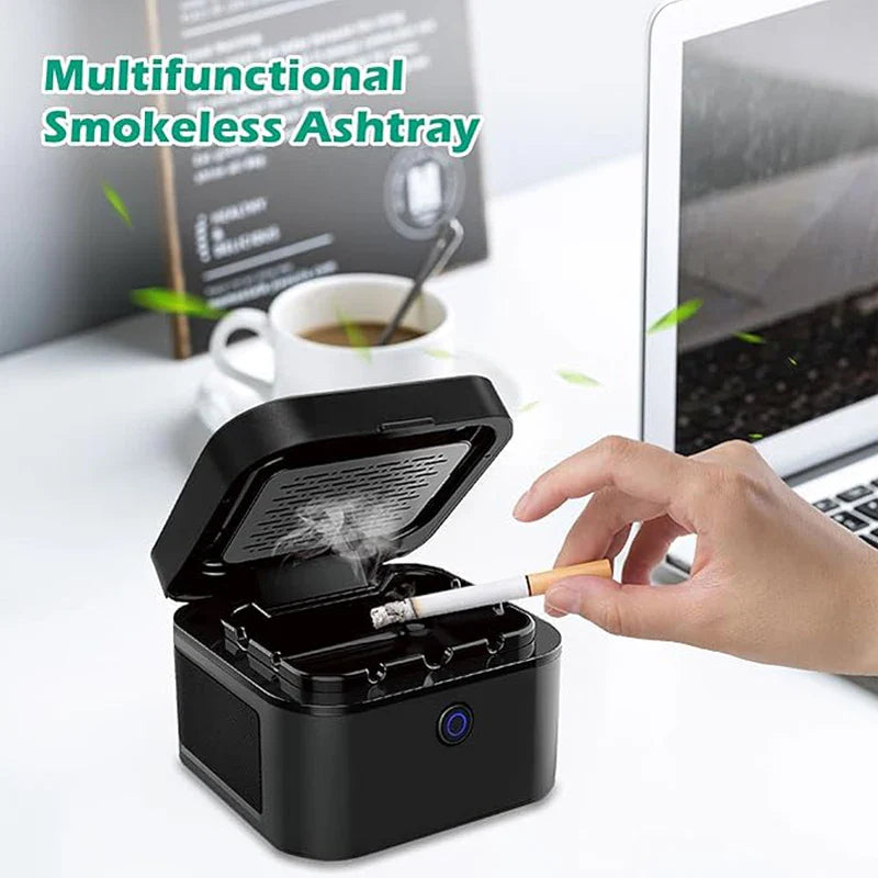NNEOBA Smokeless Ashtray Air Purifier