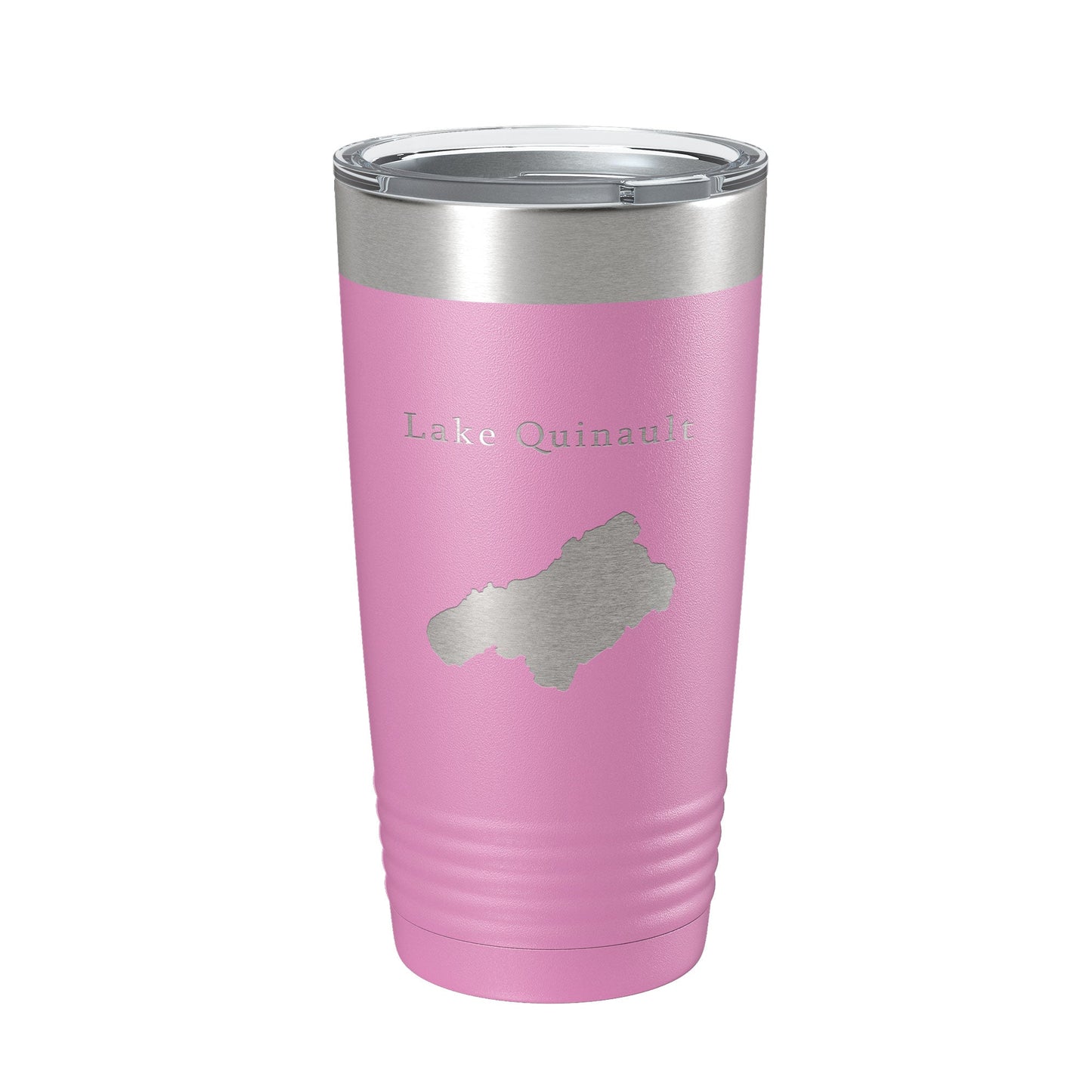 Lake Quinault Map Tumbler Travel Mug Insulated Laser Engraved Coffee Cup Washington 20 oz
