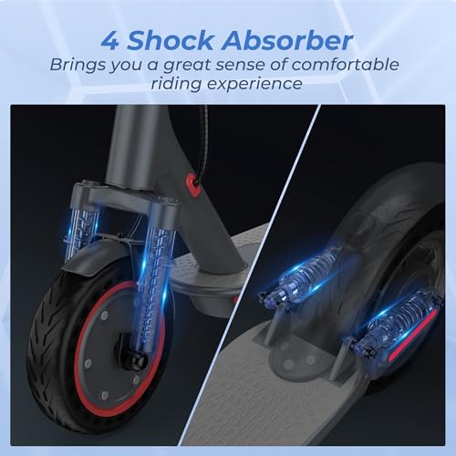 Roinside Electric Scooter - 8.5"/10''/14'' Solid Tires, 350W/500W Moto