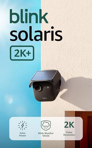 Blink Solaris 2K+ Solar Security Camera