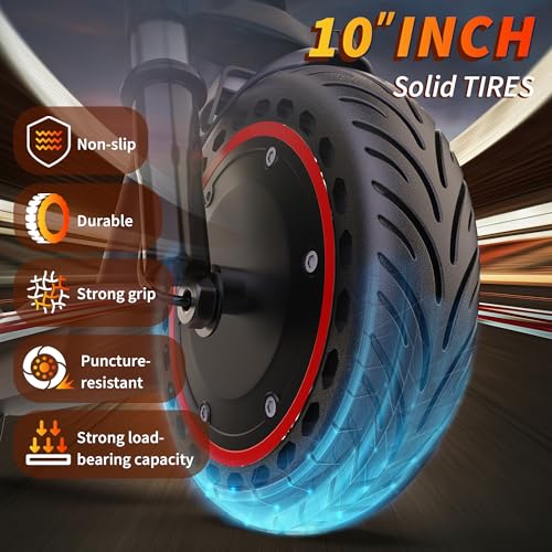 Roinside Electric Scooter - 8.5"/10''/14'' Solid Tires, 350W/500W Moto