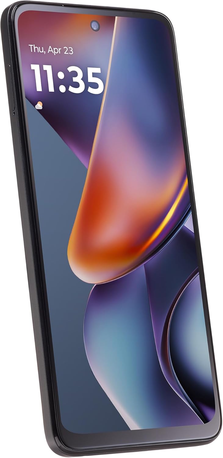 Tracfone Motorola Moto G 2025, 64GB, Saphire Blue - 6.6" 120Hz Display, 5G Prepaid Smartphone, 50MP Quad Pixel Camera, Long-Lasting Battery (Locked to Tracfone)