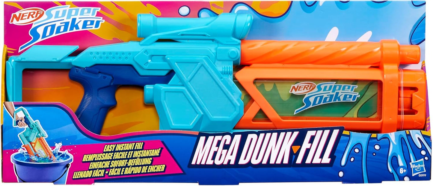 Nerf Super Soaker Mega Dunk Fill Water Blaster