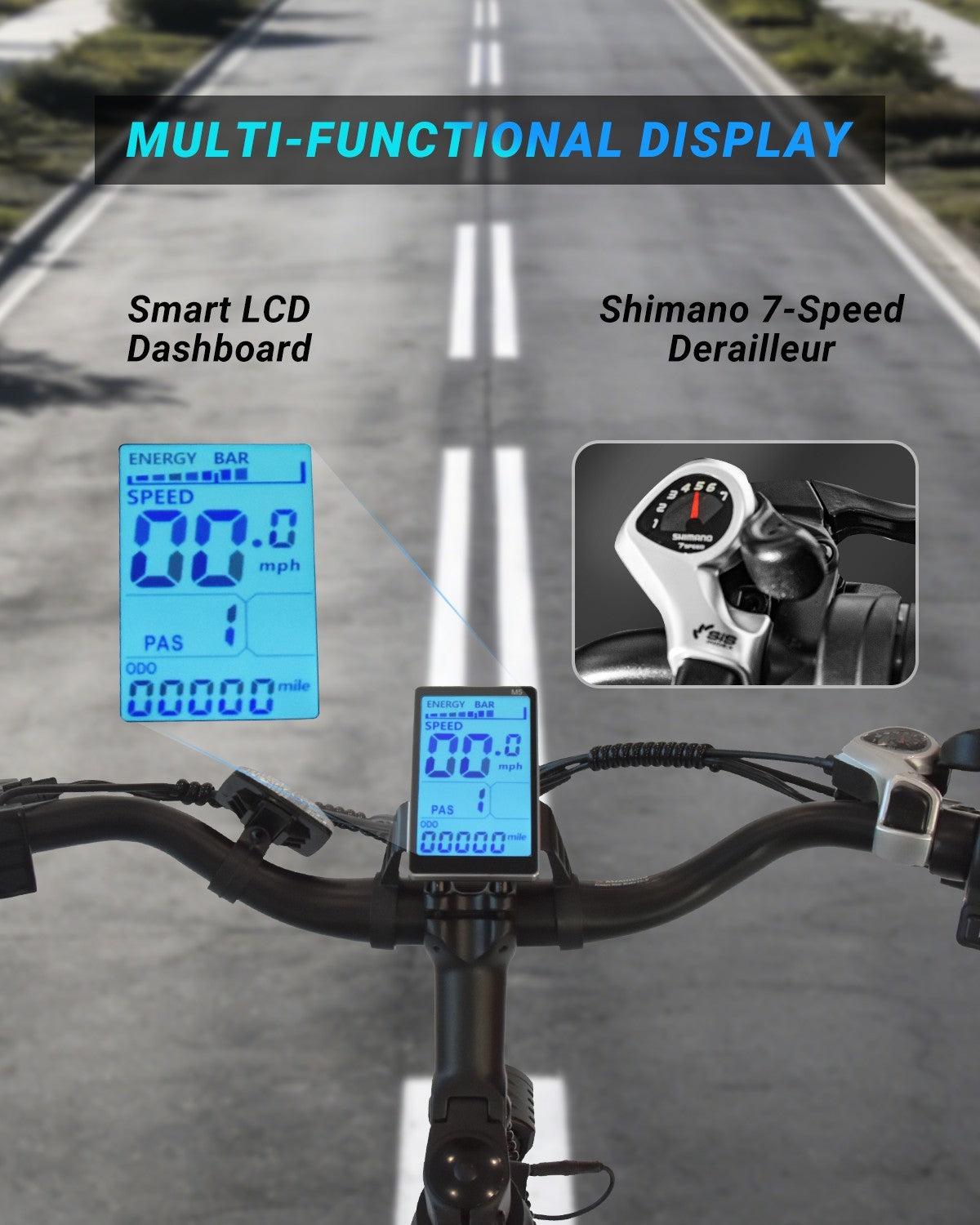 Electric Bike For Adults, 500W Motor 26" Electric Bicycle, 48V 10.4Ah Battery