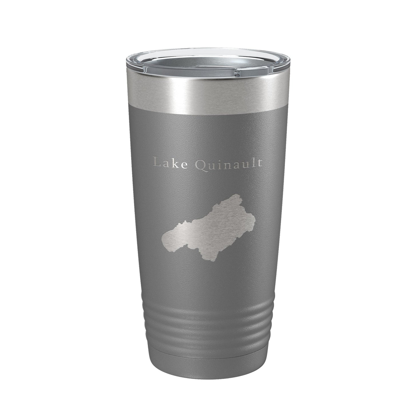 Lake Quinault Map Tumbler Travel Mug Insulated Laser Engraved Coffee Cup Washington 20 oz