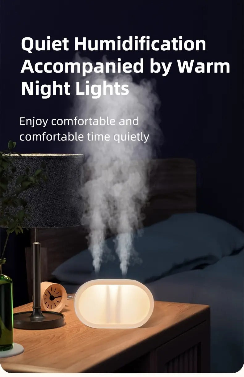 NNETM Dual-Mist Humidifier & Air Purifier